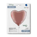 Heart-shaped balloon - Holographic rainbow effect - 36 cm - Helium inflation available in store