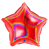 Ballon étoile pailleté - 43 cm - Gonflage Hélium en boutique