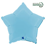 Ballon étoile mat - 43 cm - Gonflage Hélium en boutique