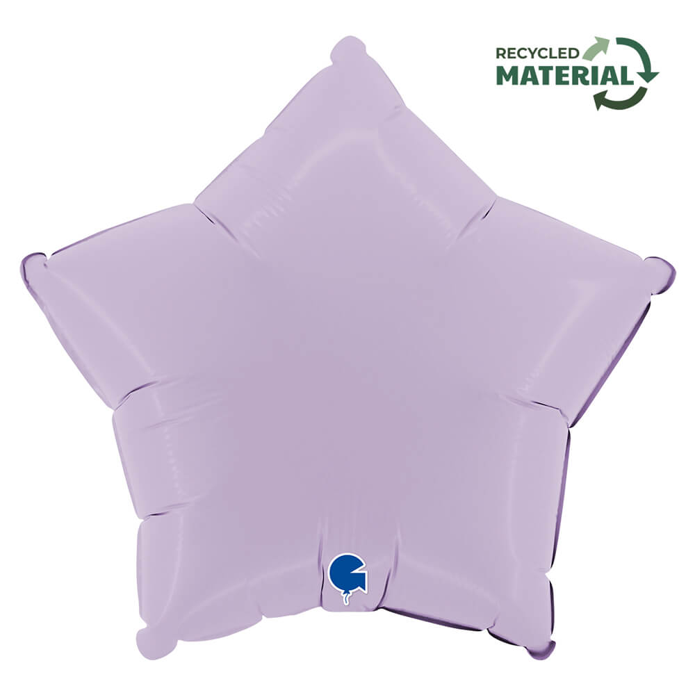Ballon étoile mat - 43 cm - Gonflage Hélium en boutique
