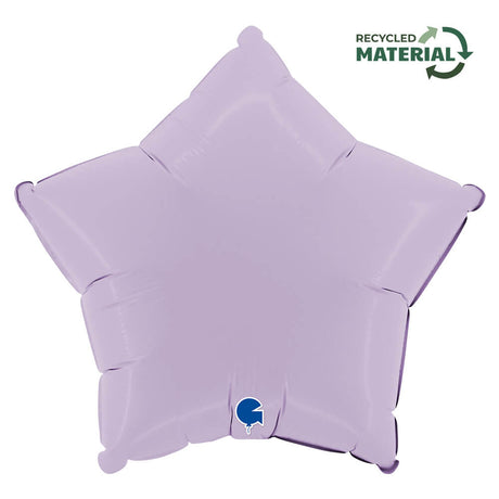 Ballon étoile mat - 43 cm - Gonflage Hélium en boutique