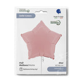 Ballon étoile mat - 43 cm - Gonflage Hélium en boutique
