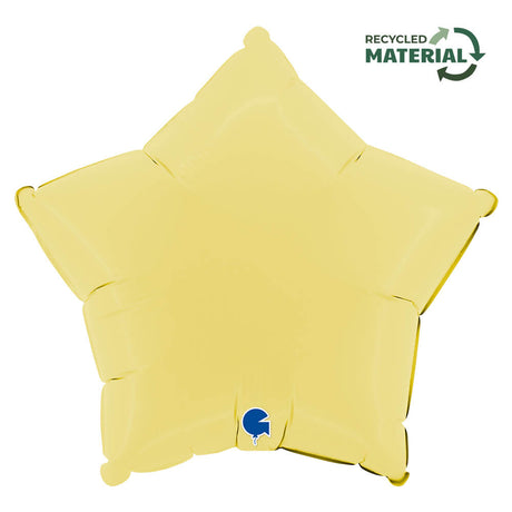 Ballon étoile mat - 43 cm - Gonflage Hélium en boutique