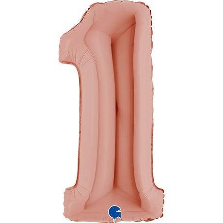 Ballon chiffre MAT - 40 pouces