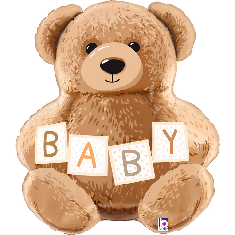 Ballon ourson - Baby - 26" - Gonflage Hélium en boutique