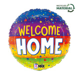 Ballon rond Welcome Home - 14" - Gonflage Hélium en boutique