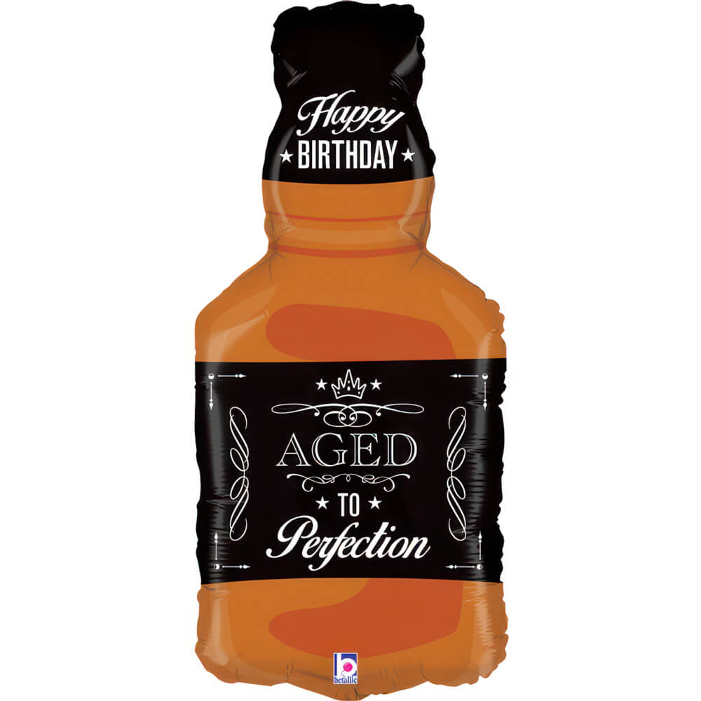 Ballon anniversaire - Age to Perfection - 31" - Gonflage Hélium en boutique