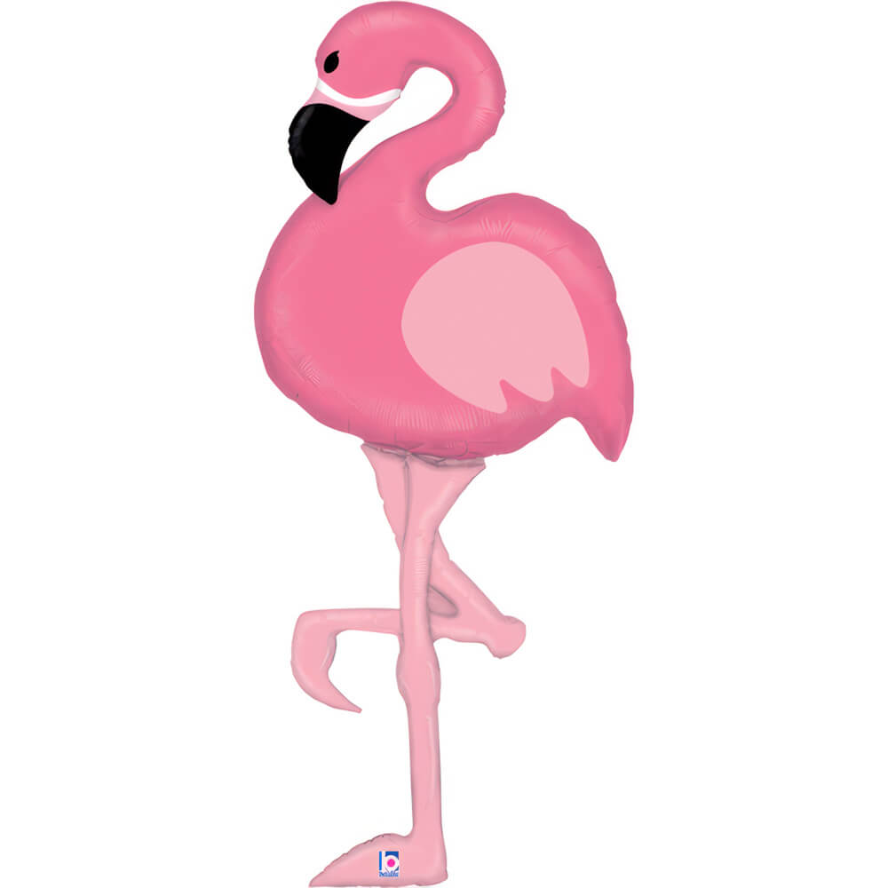 Ballon flamant rose XL - 62" - Gonflage Hélium en boutique