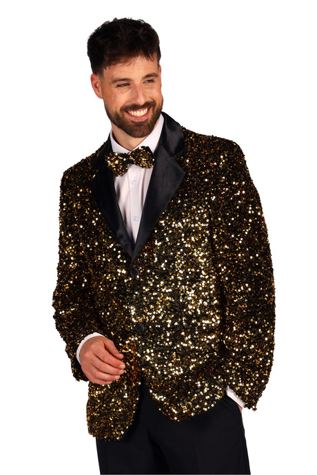 Veste à paillettes homme Showstar