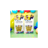 Crayons gras assortis – activités créatives et maquillage enfant – lot de 5