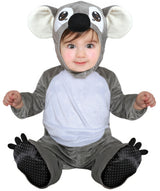 Unisex Baby Koala Costume - Hood, Jumpsuit, and Booties