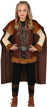 Boys' Viking Costume - Cape, Trousers and Tunic