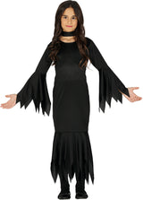 Déguisement lady monstre noir enfant 3-4 ans - Halloween