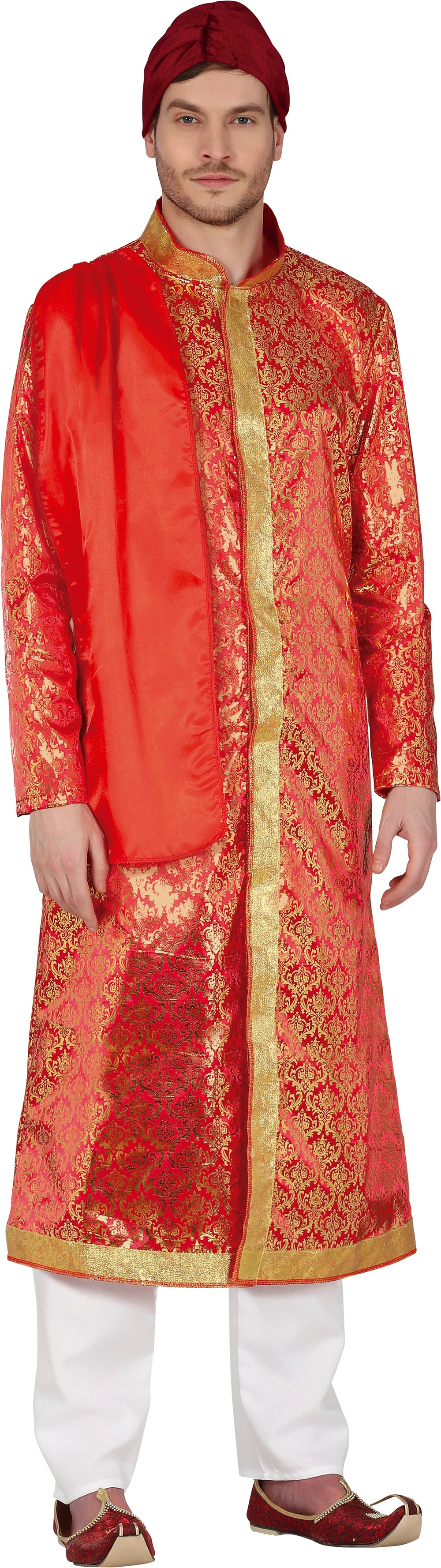 Men's Indian Costume - Hat and Tunic