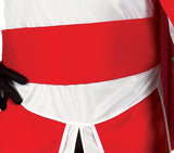 Déguisement chevalier adulte rouge et blanc - taille L