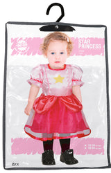 Déguisement princesse rose bébé 12-18 mois polyester