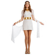 Adult women's Penelope goddess costume in medium/large size, inspired by Roman and Greek mythology, made of 100% polyester.