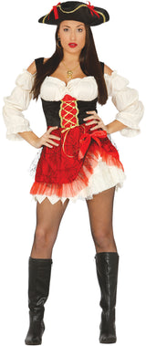 Women's Pirate Costume - Hat and Dress