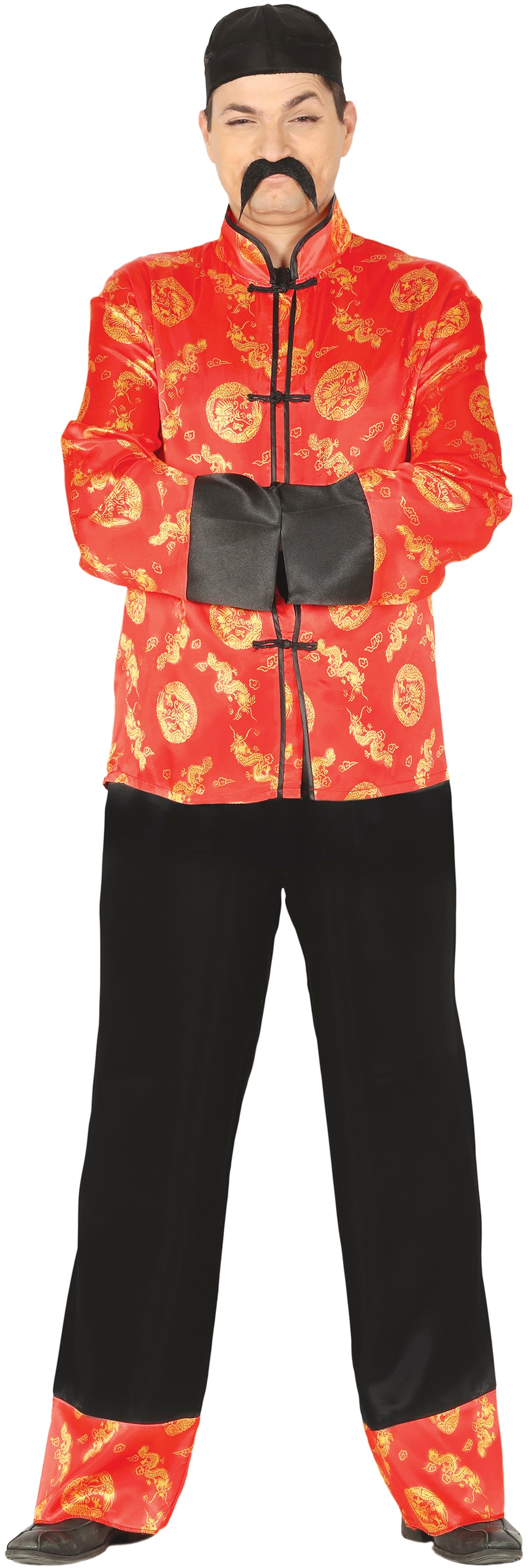 Mandarin Men's Costume - Jacket, Hat, and Trousers
