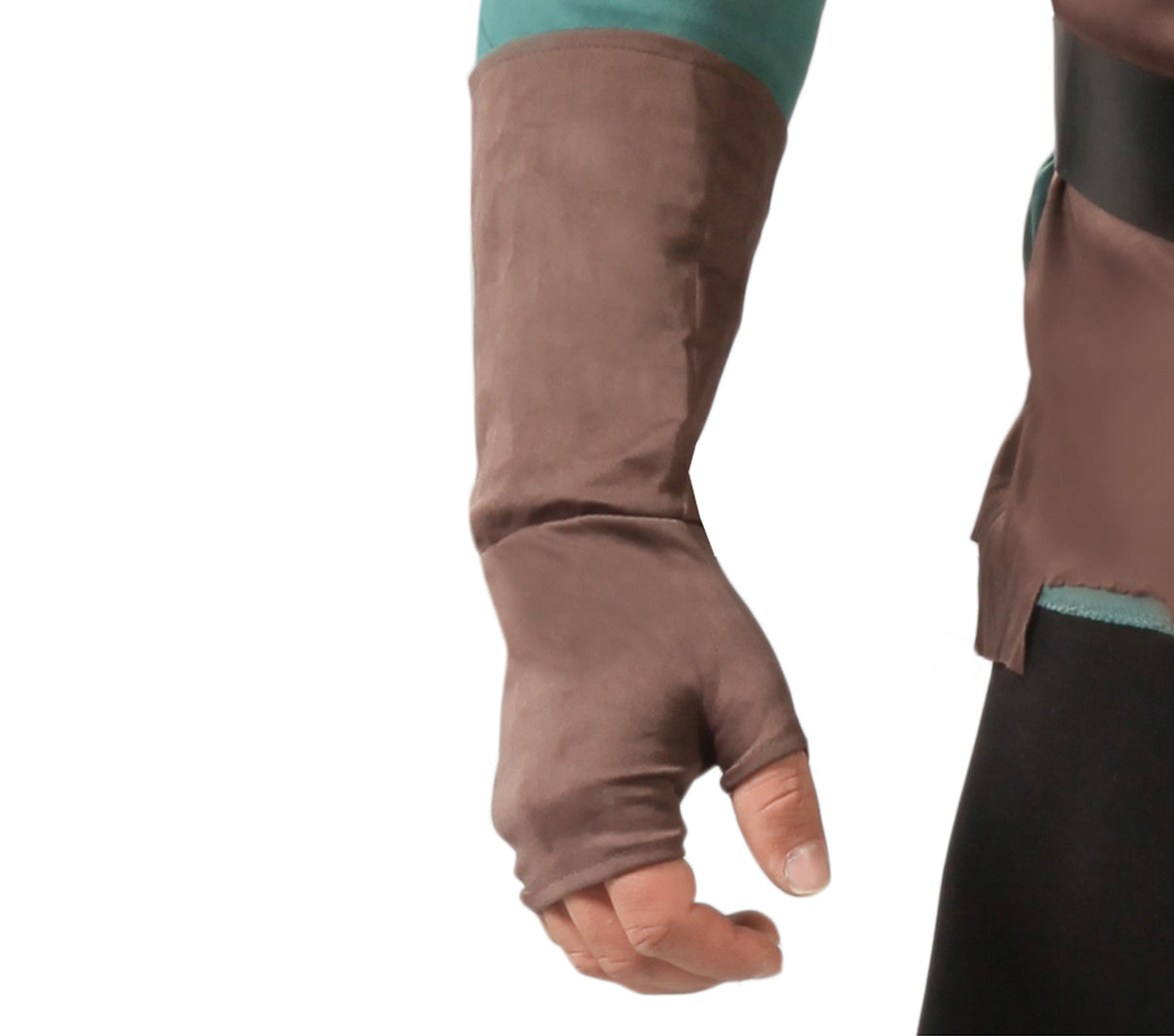 Déguisement archer médiéval homme brun et vert taille M