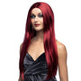 Auburn witch wig for women made of 100% polyester, perfect for adult Halloween costumes.