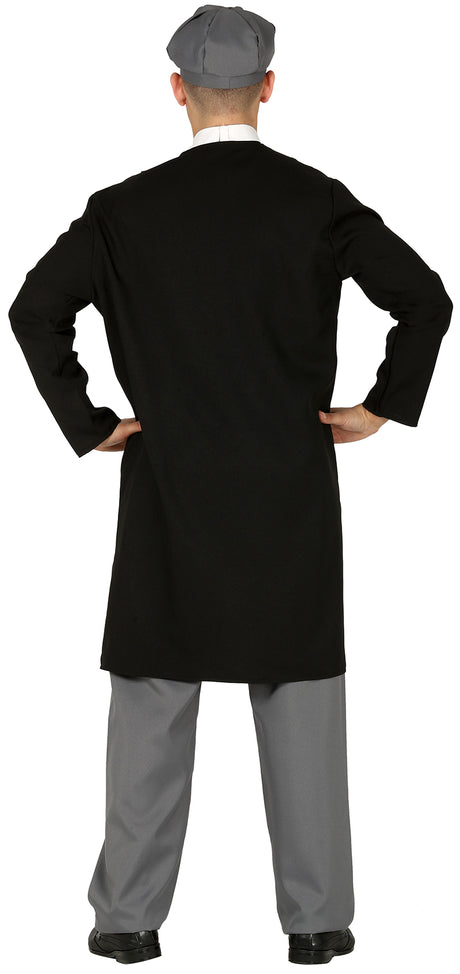 Déguisement gangster années 20 homme - noir et gris - adulte