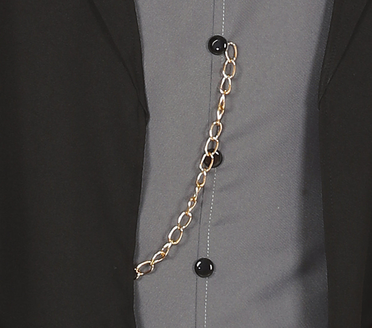 Déguisement gangster années 20 homme - noir et gris - adulte
