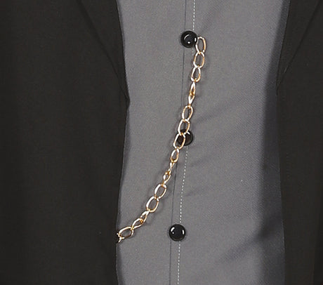 Déguisement gangster années 20 homme - noir et gris - adulte