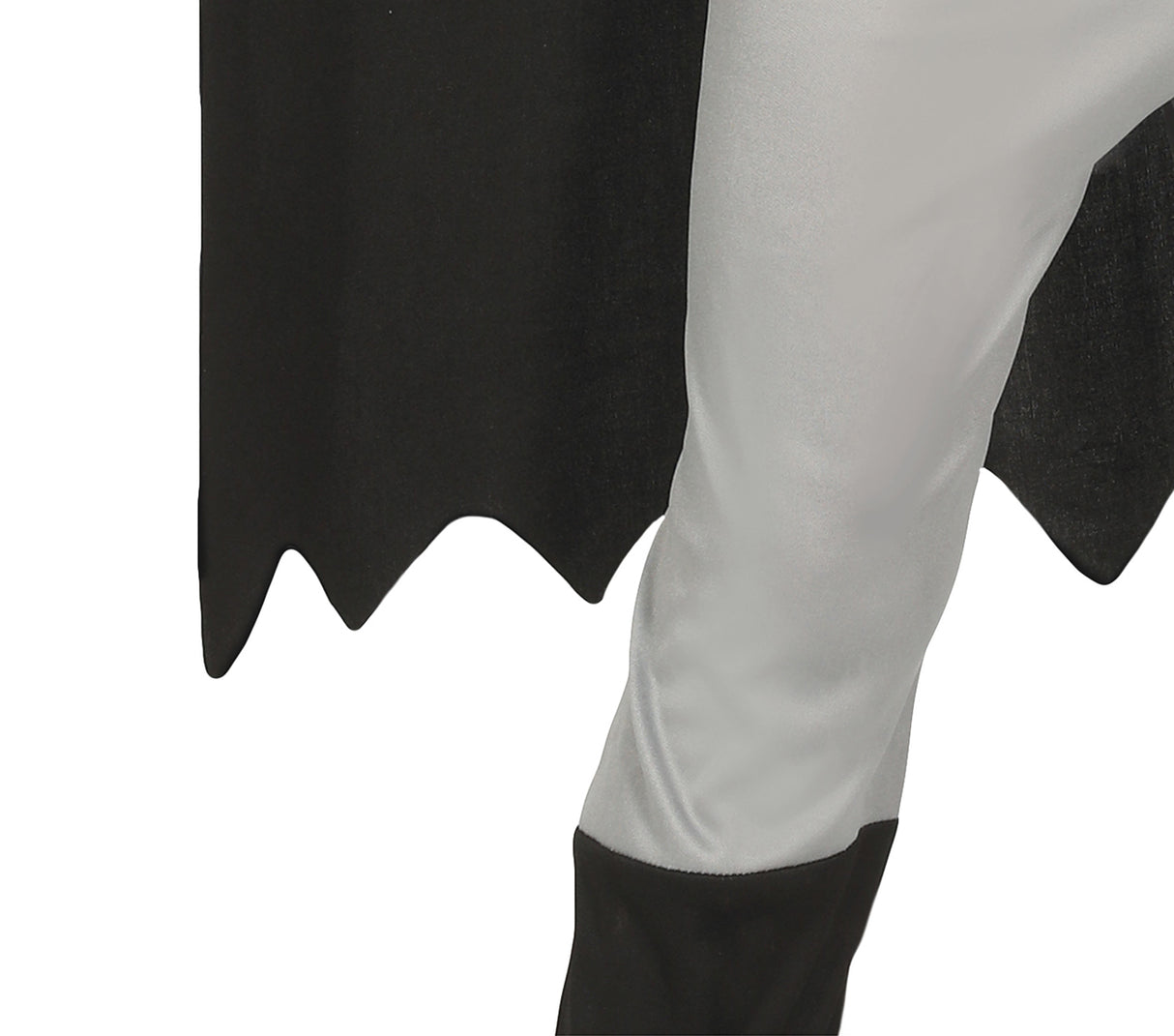 Déguisement super-héros musclé enfant gris et noir 10-12 ans