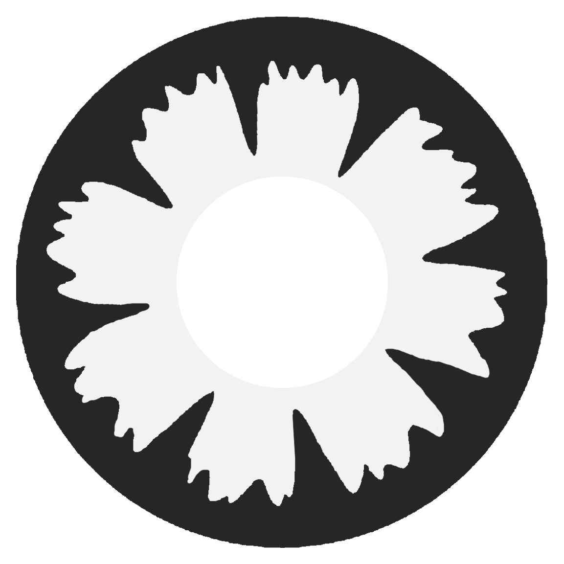 Lentilles Cyber Futuristes - Lentilles de Contact Fantaisie Effet Technologique