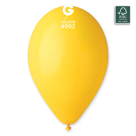 Ballons Latex Biodégradable 33Cm (13") - Finition Mat - Sachet De 50 (G120)