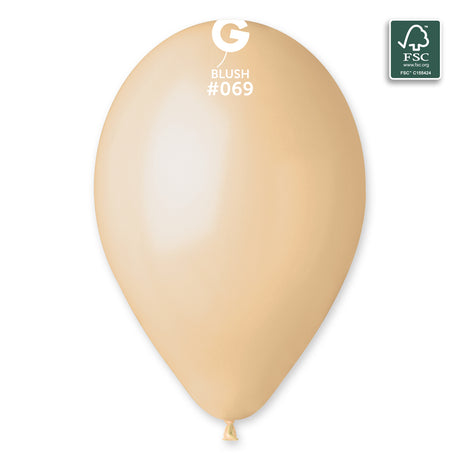 Ballons Latex Biodégradable 33Cm (13") - Finition Mat - Sachet De 50 (G120)
