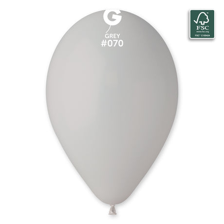 Ballons Latex Biodégradable 33Cm (13") - Finition Mat - Sachet De 50 (G120)