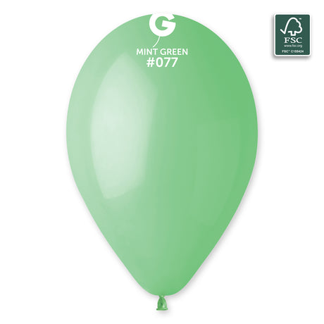 Ballons Latex Biodégradable 33Cm (13") - Finition Mat - Sachet De 50 (G120)