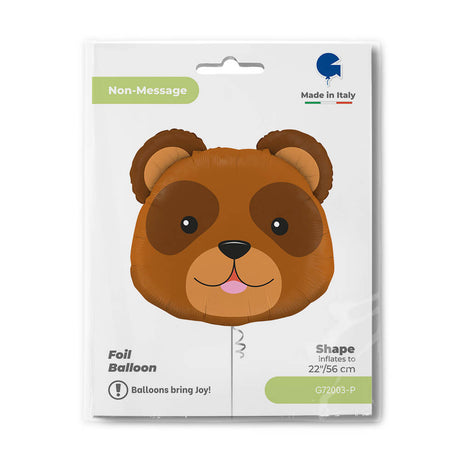 Ballon ourson - 22" - Gonflage Hélium en boutique