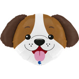 Ballon chien - Tête de chien - 25" - Gonflage Hélium en boutique