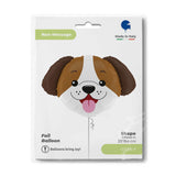 Ballon chien - Tête de chien - 25" - Gonflage Hélium en boutique