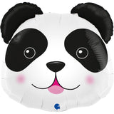 Ballon panda - Tête - 22" - Gonflage Hélium en boutique