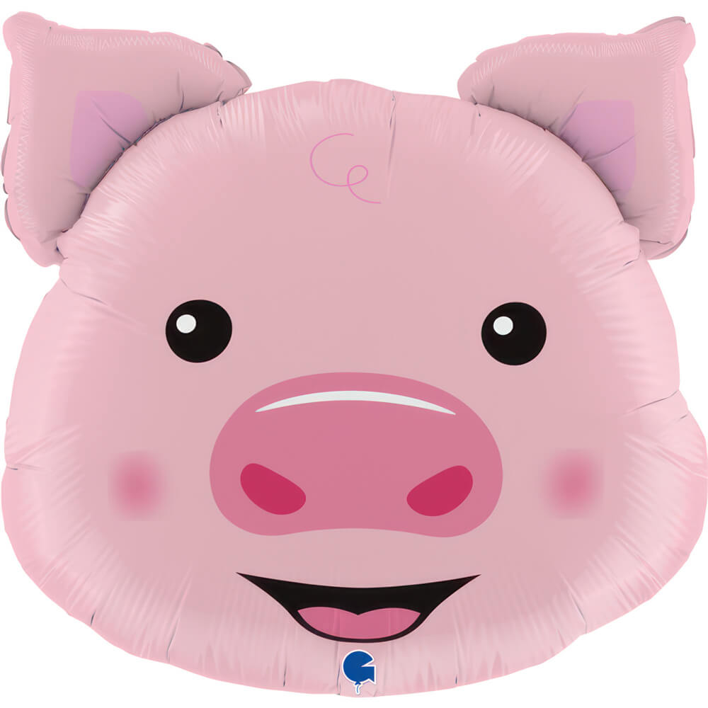Ballon cochon - Rose - 24" - Gonflage Hélium en boutique