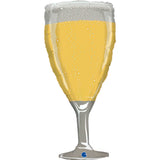 Ballon coupe de champagne - 31" - Gonflage Hélium en boutique