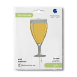 Ballon coupe de champagne - 31" - Gonflage Hélium en boutique