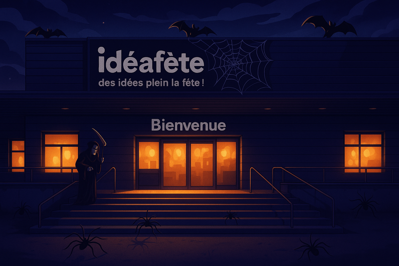 Boutique Idéafête Mougins - Style Halloween (en-tête uniforme)