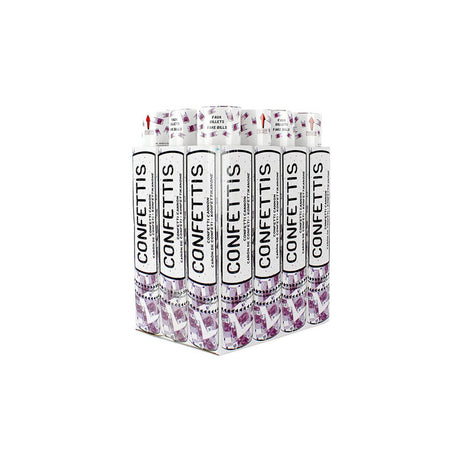 Canon à confettis billets 500€ en papier – soirée casino & VIP – 30 cm