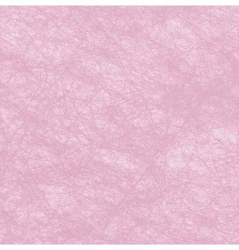 The image shows a pastel pink table runner with a delicate, romantic design, likely intended for party or event table decoration.