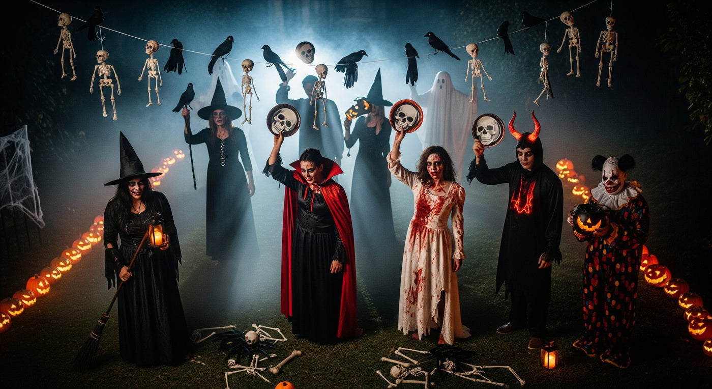 Collection Halloween IdéaFête - Costumes horreur maquillage effrayant Côte d'Azur