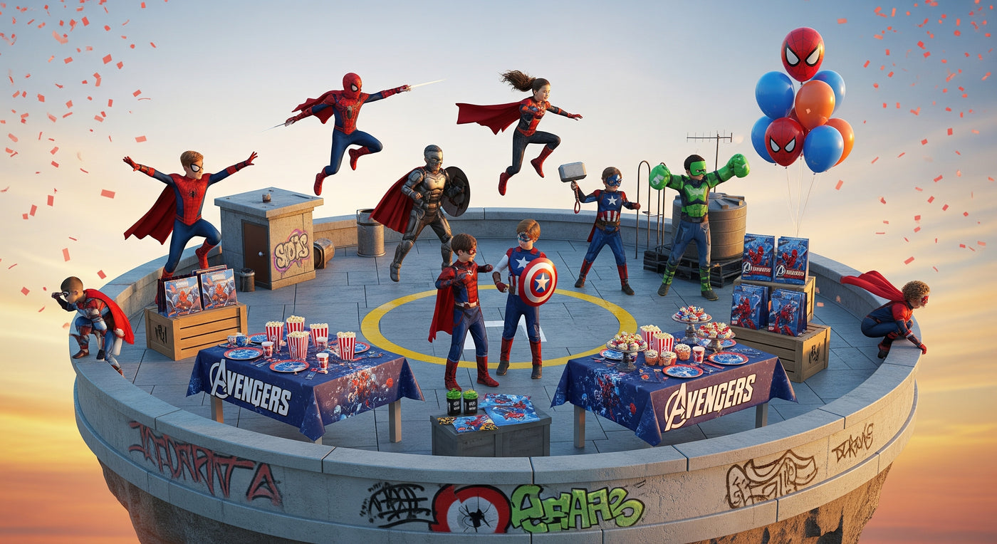Marvel Super-Héros IdéaFête - Costumes Avengers Spider-Man Villeneuve-Loubet