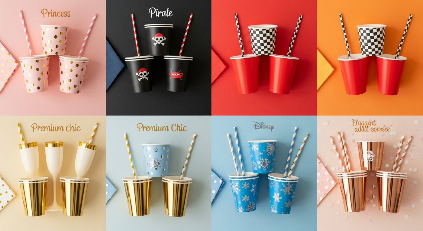 Gobelets verres fête IdéaFête - Mix enfants adultes Côte d'Azur Mougins Villeneuve-Loubet