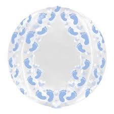 Ballon globe rose transparent 4D - 19" - Gonflage Hélium en boutique