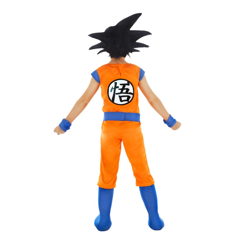 Goku Saiyan Dragon Ball Z™ Costume – Child – 7 Pieces – Polyester
