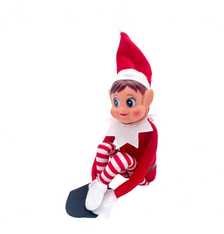Asiatischer Elf/Kobold Mädchen/Junge – Interaktive Weihnachtsdekoration
